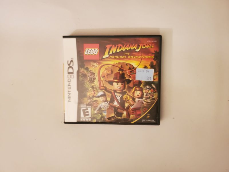 Nintendo DS Lego Indiana Jones The Original Adventures video game