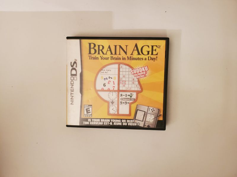 Nintendo DS Brain Age video game