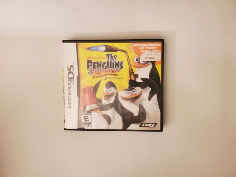 Nintendo DS The Penguins of Madagascar video game