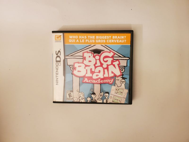 Nintendo DS Big Brain Academy video game