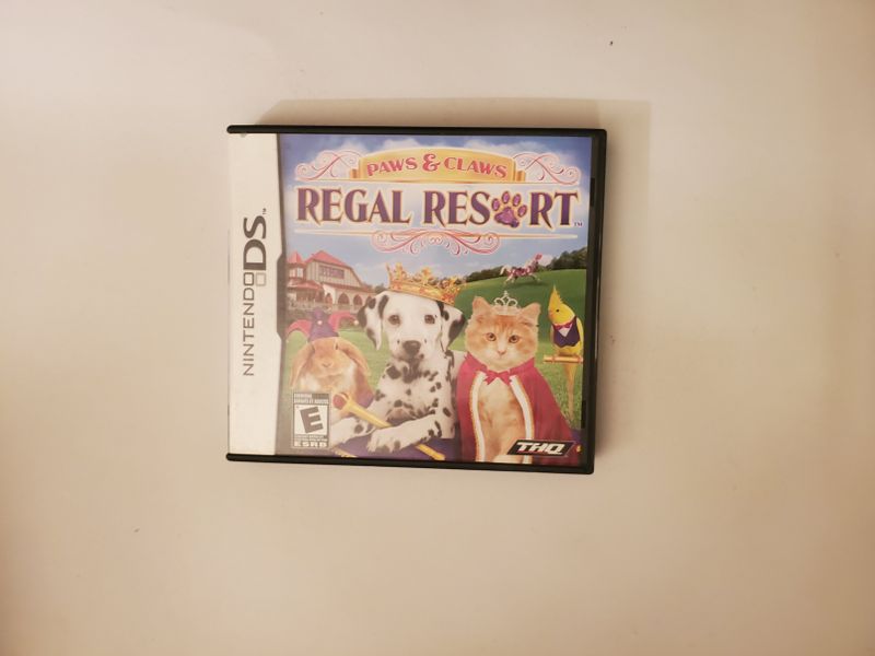 Nintendo DS Paws & Claws: Regal Resort video game