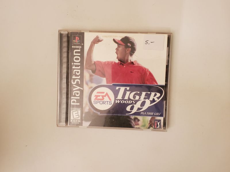 Sony PlayStation 1 Tiger Woods 99 video game
