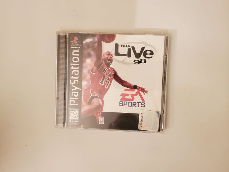 Sony PlayStation 1 NBA Live 98 video game