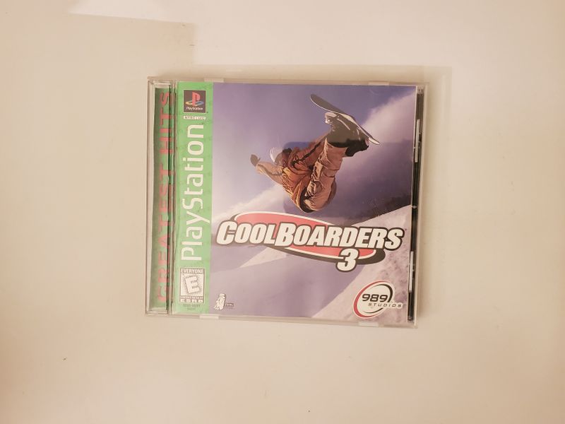 Sony PlayStation 1 Cool Boarders 3 Greatest Hits video game