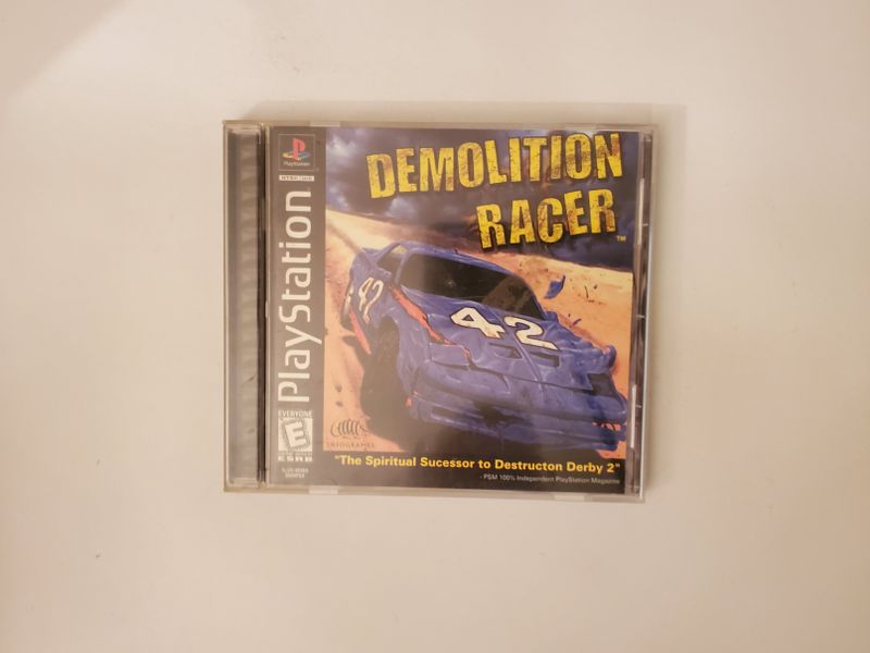 Sony PlayStation 1 Demolition Racer video game