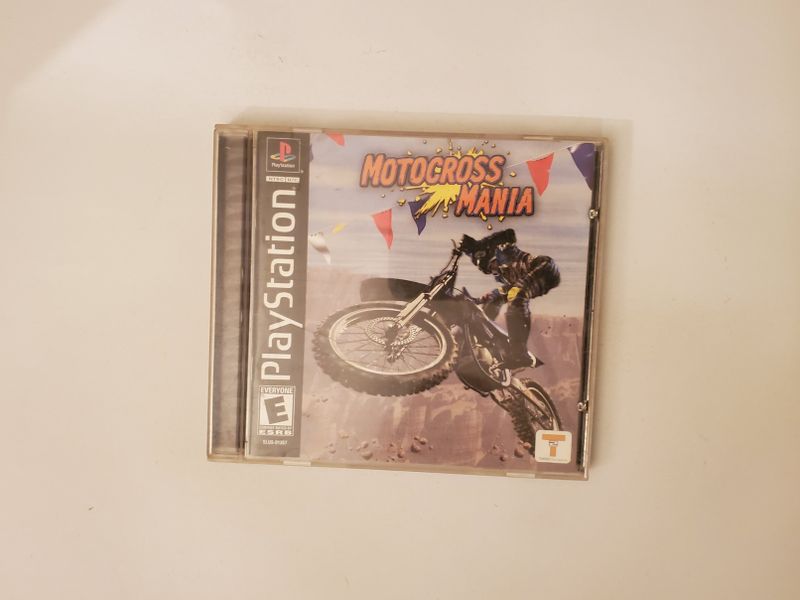 Sony PlayStation 1 Motocross Mania video game