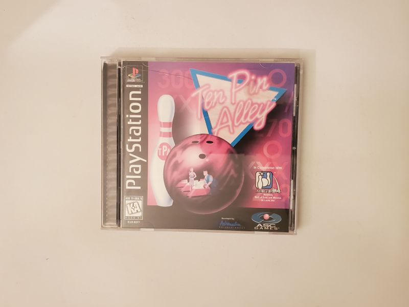 Sony PlayStation 1 Ten Pin Alley video game