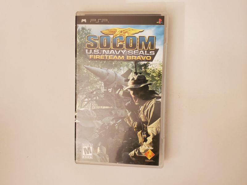 Sony PSP SOCOM US Navy Seals Fireteam Bravo video game