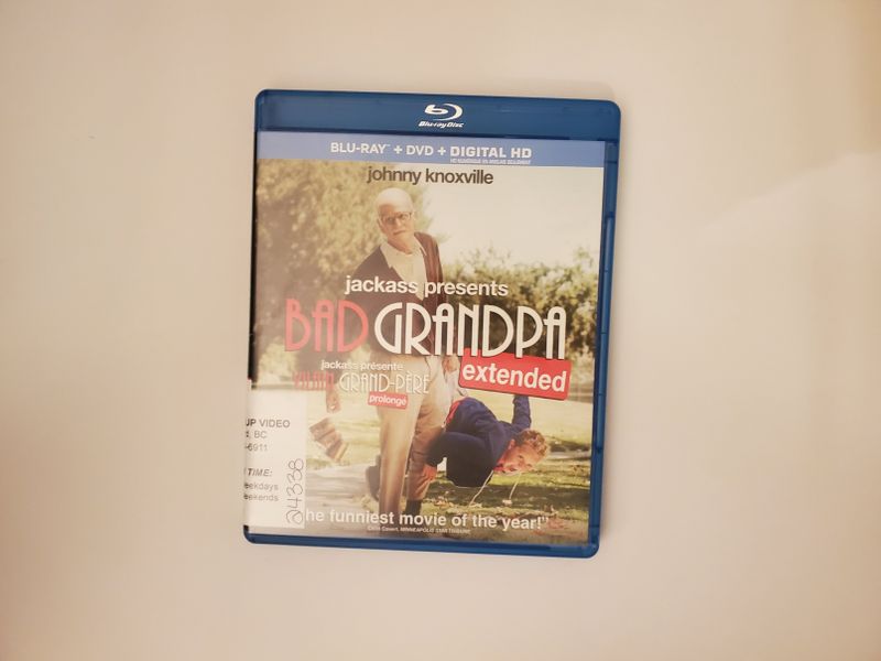 Blu-Ray Bad Grandpa Extended video game