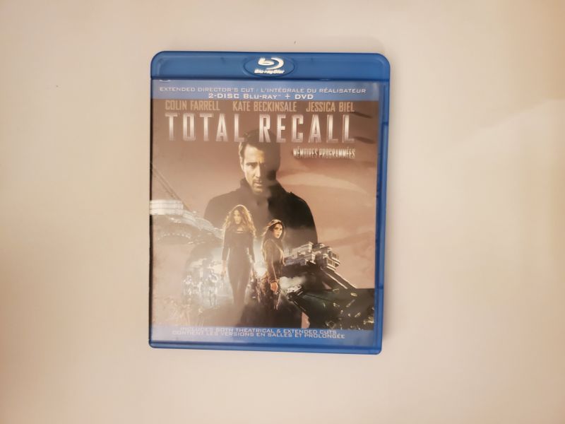 Blu-Ray Total Recall video game