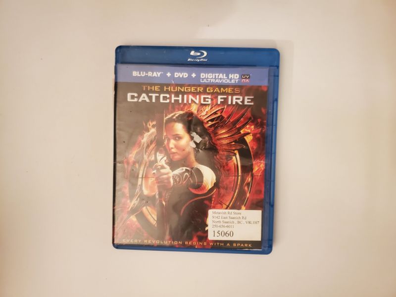 Blu-Ray The Hunger Games Catching Fire video game