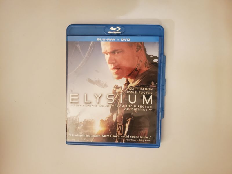 Blu-Ray Elysium video game
