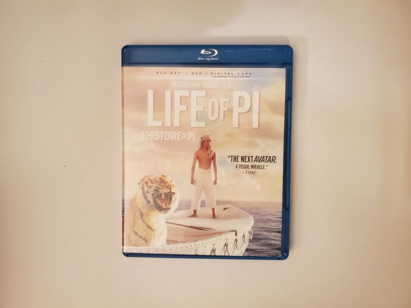 Blu-Ray Life of Pi video game