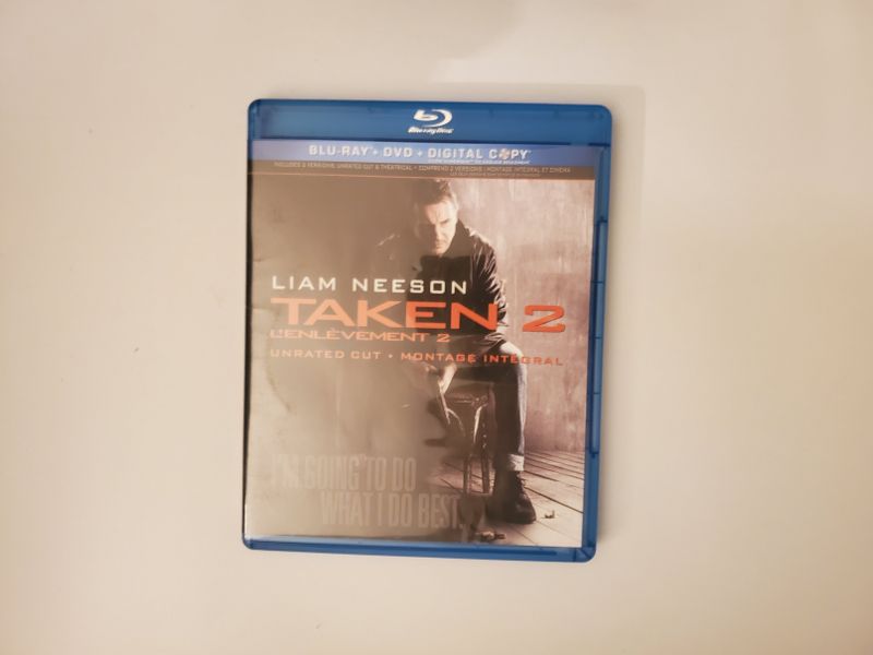 Blu-Ray Taken 2 video game