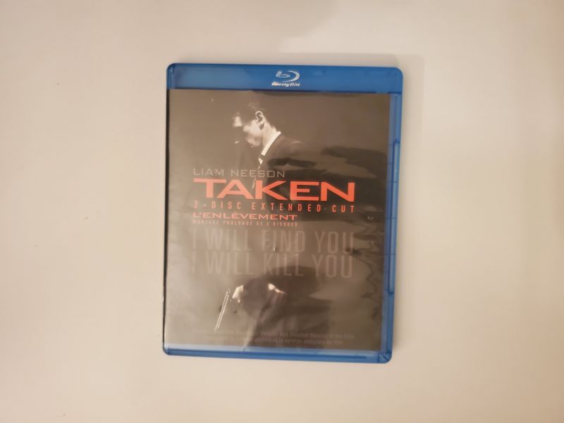 Blu-Ray Taken 2 Disc Extended Cut video game