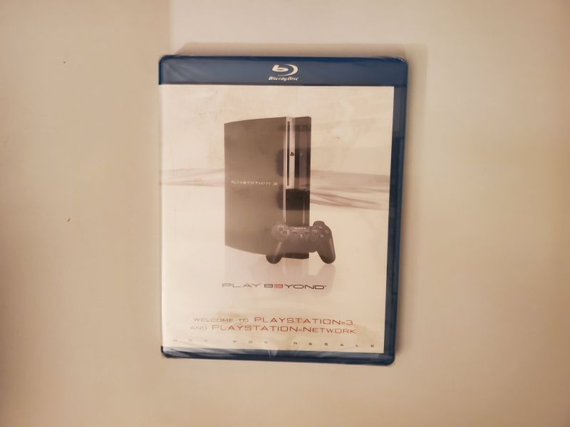 Blu-Ray PlayStation 3 (PS3) Welcome Disc Blu-ray Case video game
