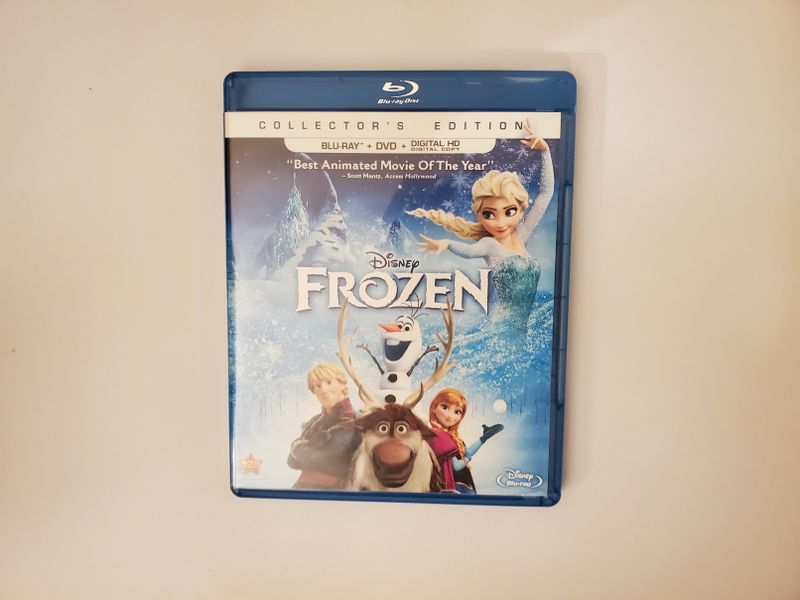 Blu-Ray Frozen video game