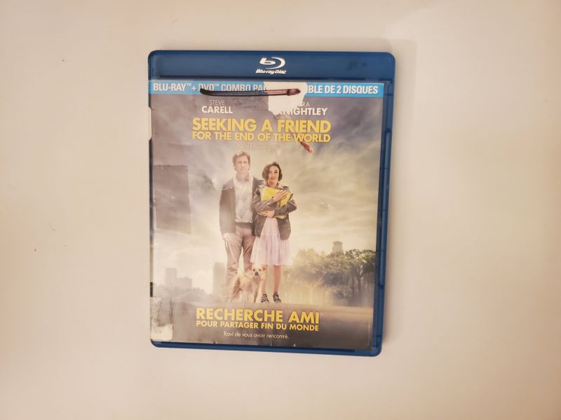 Blu-Ray Seeking a Friend for the End of the World video game