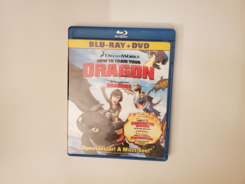 Blu-Ray How to Train your Dragon video game