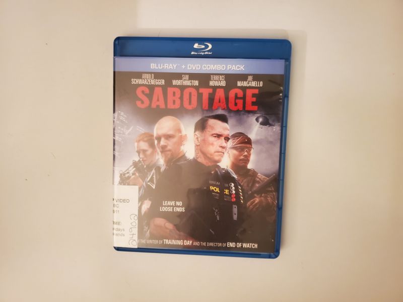 Blu-Ray Sabotage video game