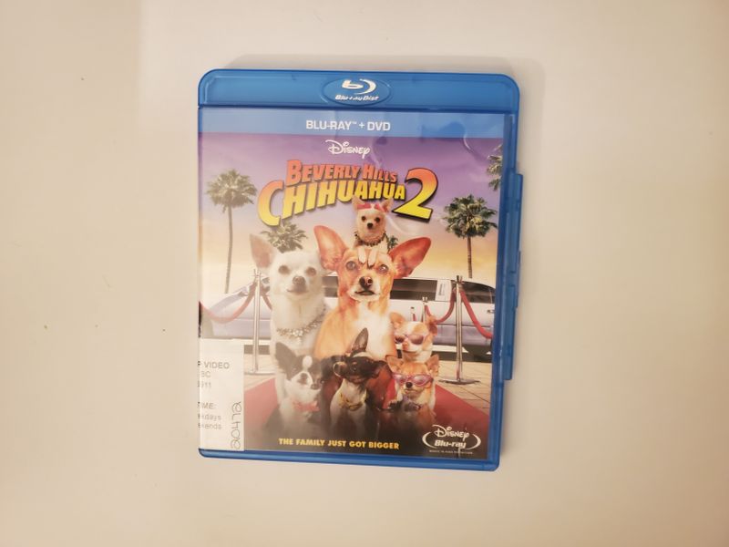 Blu-Ray Beverly Hills Chihuahua 2 video game