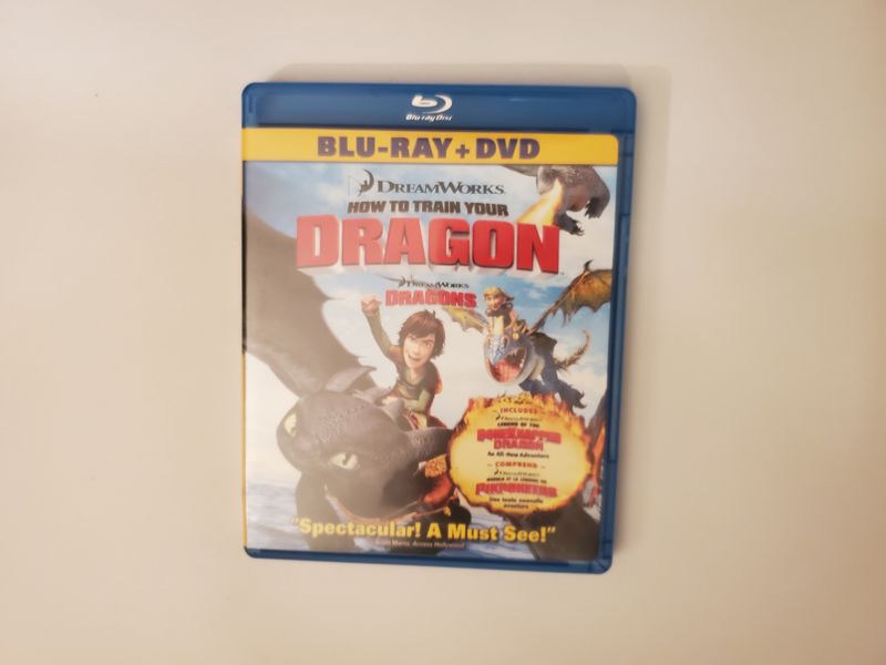 Blu-Ray How to Train your Dragon video game