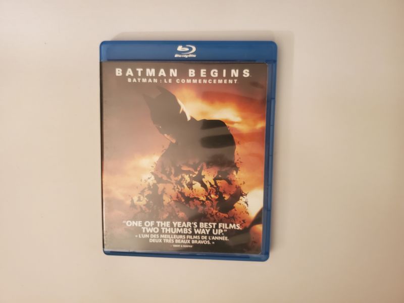 Blu-Ray Batman Begins video game