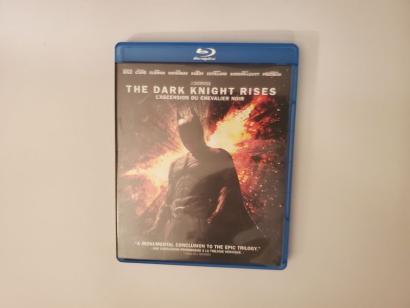 Blu-Ray The Dark Knight Rises video game
