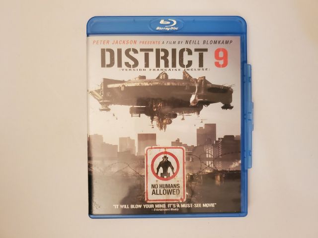 Blu-Ray District 9 video game