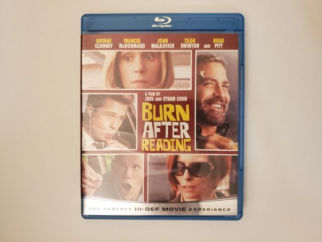 Blu-Ray Burn After Reading video game