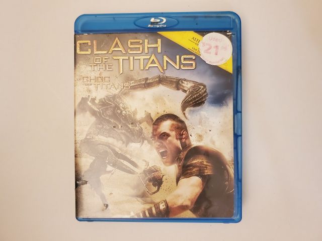 Blu-Ray Clash of the Titans video game