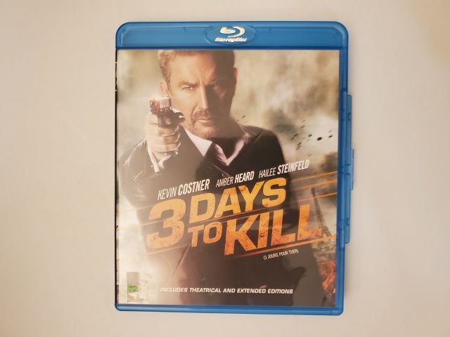 Blu-Ray 3 Days to Kill video game