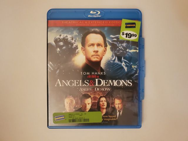 Blu-Ray Angels & Demons video game