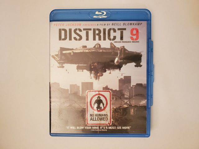 Blu-Ray District 9 video game