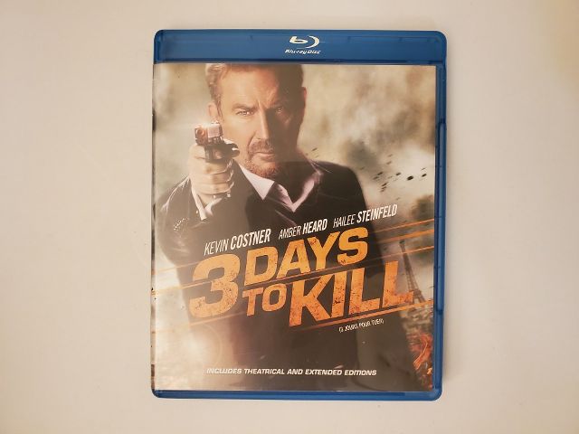Blu-Ray 3 Days to Kill video game