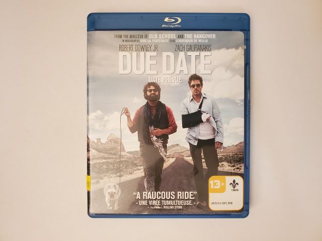 Blu-Ray Due Date video game