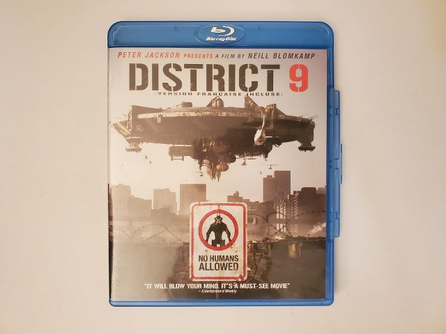 Blu-Ray District 9 video game