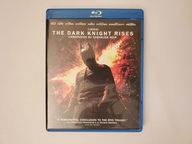 Blu-Ray The Dark Knight Rises video game