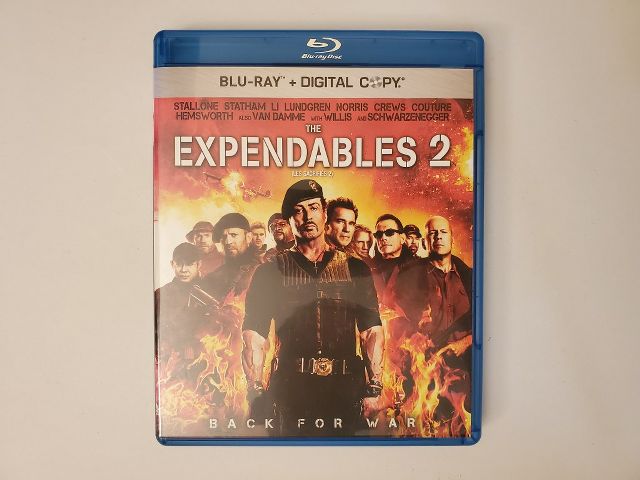 Blu-Ray The Expendables 2 video game