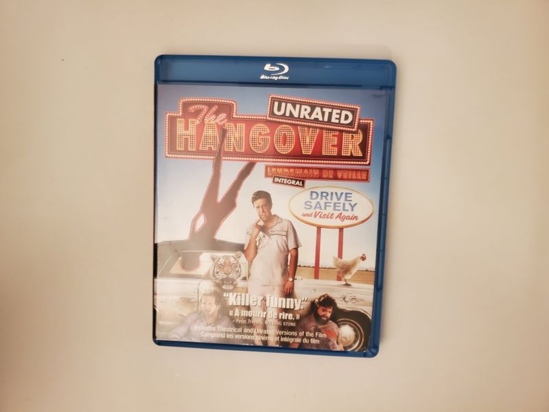 Blu-Ray The Hangover Unrated video game