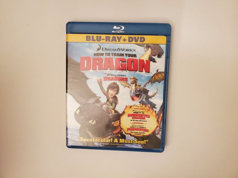 Blu-Ray How to Train your Dragon video game