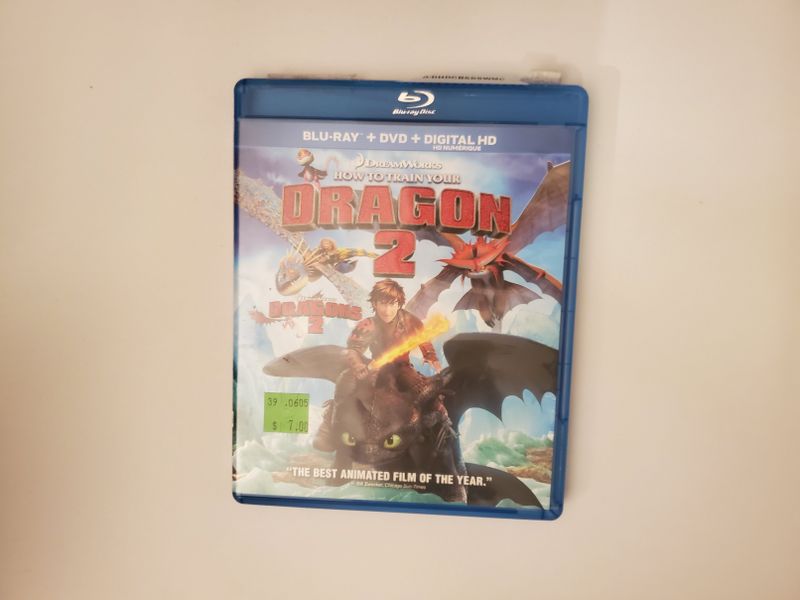 Blu-Ray How To Train Your Dragon 2 video game