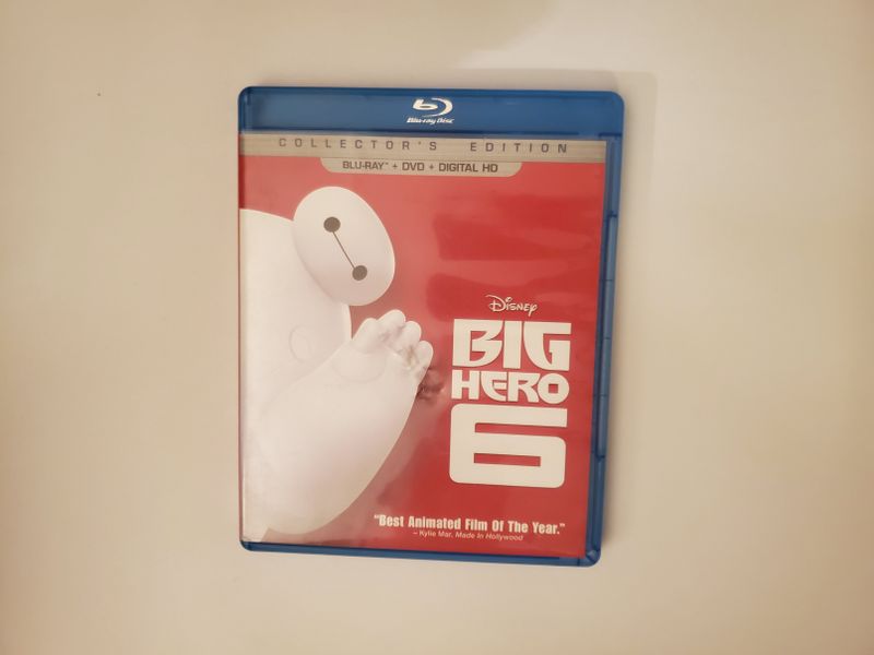 Blu-Ray Big Hero 6 video game