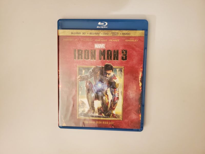 Blu-Ray Iron Man 3 video game
