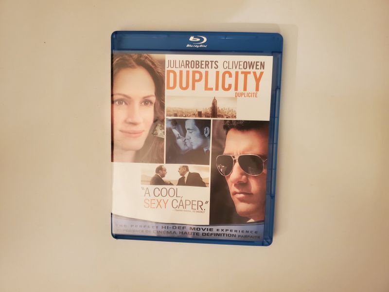 Blu-Ray Duplicity video game