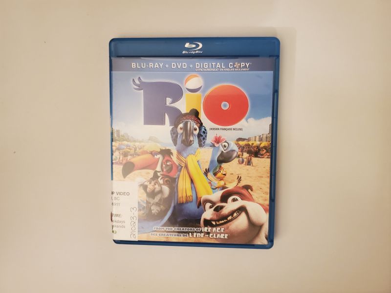 Blu-Ray Rio video game