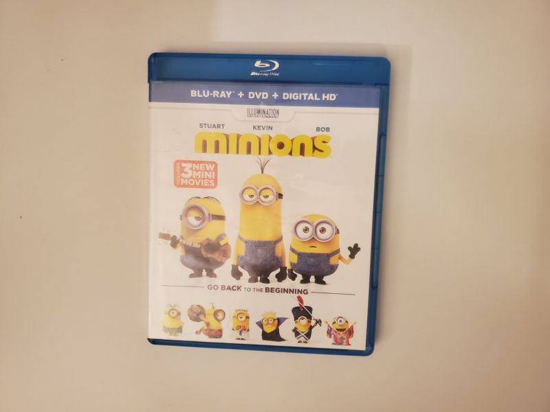 Blu-Ray Minions video game