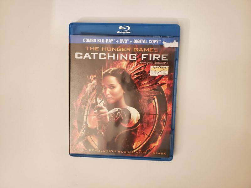Blu-Ray The Hunger Games Catching Fire video game