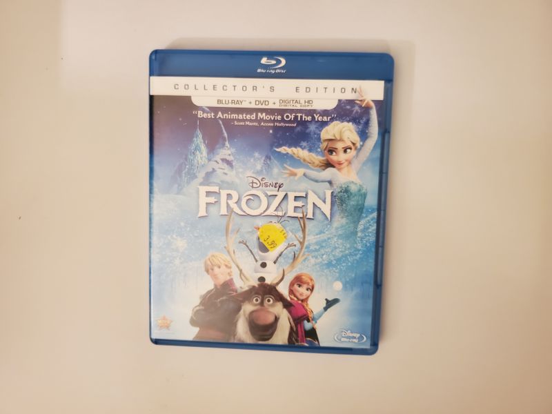 Blu-Ray Frozen video game