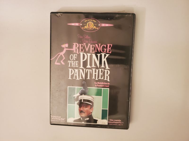 DVD Revenge of the Pink Panther video game